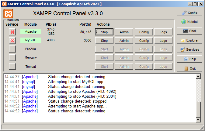xampp